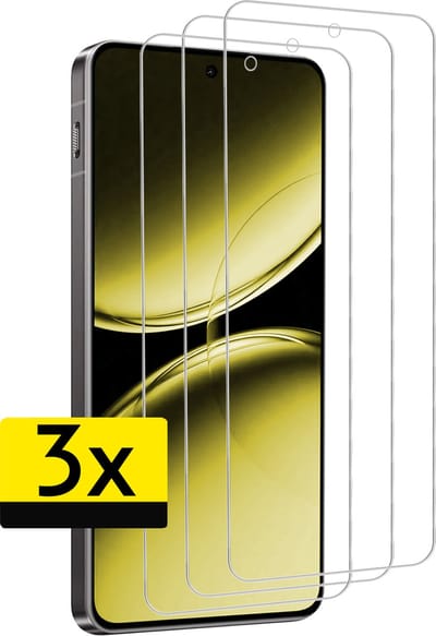 Screenprotector - Geschikt voor - Oneplus Nord 4 - Screenprotector Beschermglas Gehard Glas - Screenprotector Geschikt voor Oneplus Nord 4 Screenprotector Glas - 3 Stuks