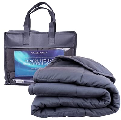 Gewichtdeken voor Volwassenen - Zware Deken met Glazen Parels, Microfiber, Ademend, Hypoallergeen - 150 x 200 cm, 5-13 kg