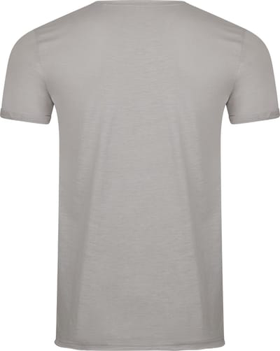 riverso Heren T-Shirt RIVLenny O-Neck regular fit Grijs XXL Ronde Hals Volwassenen - gemaakt van 100% katoen