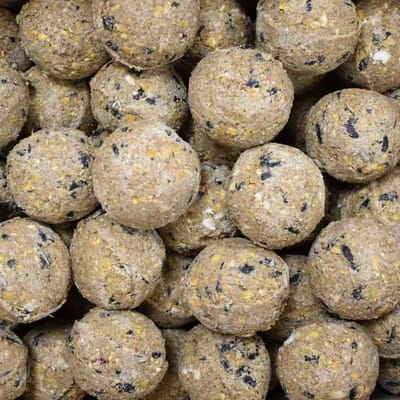 200x Mezenbollen met Insecten 90 g Zonder Net 100% Natuurlijk Vogelvoer