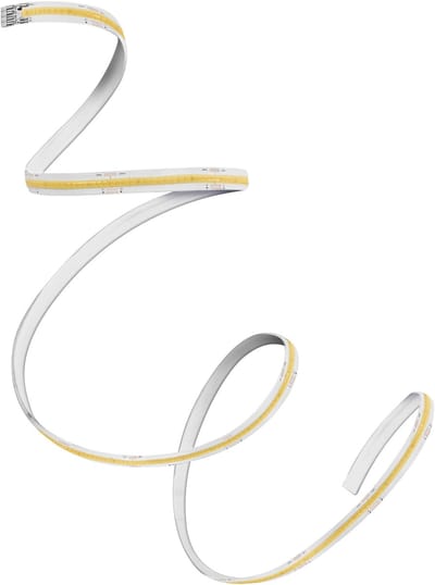 OSRAM SMART WIFI COB Strips decoratieve COB-strips met wit, regelbaar licht en homogeen lichteffect, dimbaar, TW, geel, siliconen, 3 m, lamp niet vervangbaar