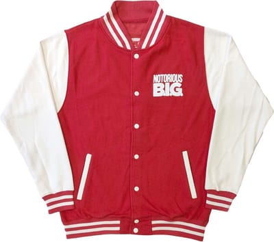 Biggie Smalls - Reachstrings Varsity jacket - S - Rood/Wit