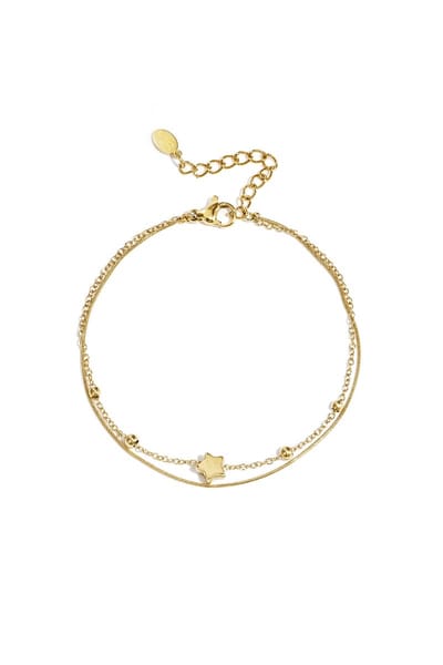 Sterrennacht armband - Verkleurt niet - Cadeau - Goudlief.nl