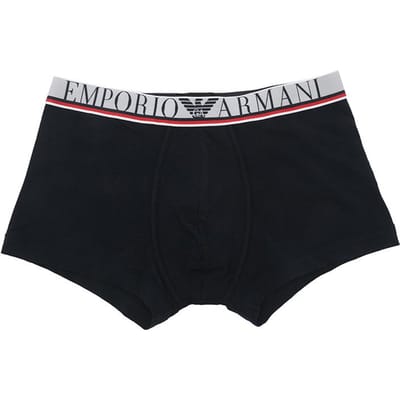 Emporio Armani SS23 Boxer à Logo Brodé Homme Bas Dark-Blue 111866-3R525-00135 M white