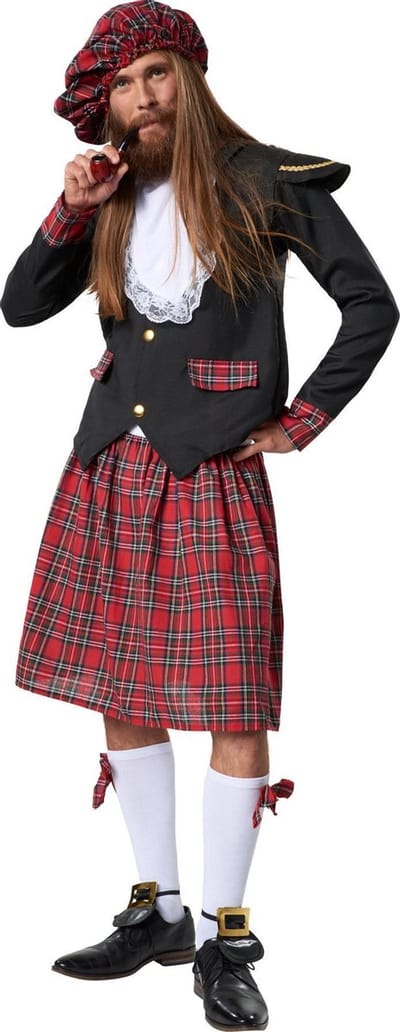 dressforfun - Gedistingeerde Schot S - verkleedkleding kostuum halloween verkleden feestkleding carnavalskleding carnaval feestkledij partykleding - 302080
