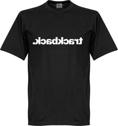 Trackback T-shirt - Black/White - S