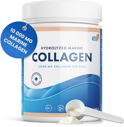 Swedish Nutra- Collageen Marine poeder Pure Peptide 10000 MG- Collagen supplement- Anti aging -Anti Rimpel - Fijne lijntjes - Huid Haar Nagels-Jeugdige huid-100% natuurlijk