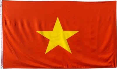 Trasal - vlag Vietnam - vietnamese vlag 150x90cm