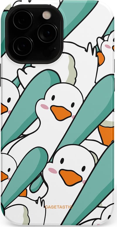 Casetastic Hoesje Geschikt voor Apple iPhone 13 Pro Max Magsafe - Stijlvolle Beschermende Duo-layer Case - Ganssterk