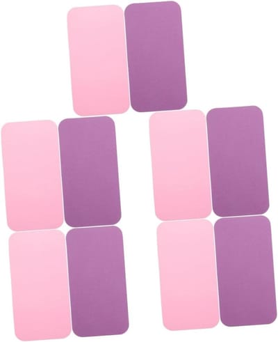 Kniebeschermers - Yogamat Kniekussen - Fitness Oefeningen - Antislip en Flexibel - 17x17x0.8 cm - Paars Roze