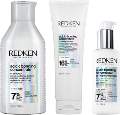 Redken ABC Shampoo 300ml + Mask 250ml + 24/7 Night & Day Serum 100ml
