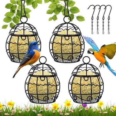 Allecto - Voerbak Voor Vogels - Voederstation - Metalen