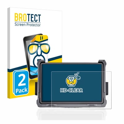 BROTECT - Screenprotector voor DJI Transmission High Bright Funkmonitor 7" - Folie Beschermfolie transparant 2 Stuks