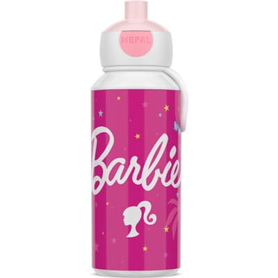 Mepal Pop-up drinkfles Campus - 400 ml - Sluit goed af - Drinkbeker voor kinderen - Barbie