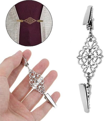 Vestsluiting -1 leaf- vestclip dames -vestsluiting dames - vestclip - vestsluiting vestclip - sjaalspeld - vestspeld - vestklem