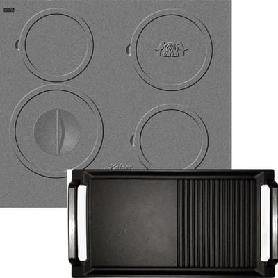 KAISER inductiekookplaat KCT 6705 I Herd+Grillplaat, Kookplaat, 60 cm, ingebouwde kookplaat, 4 kookzones