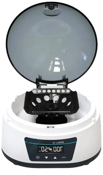 Laboratorium Centrifuge - Micro Centrifuge - Monster Scheiding - Automatische Stop Functie - 2 kg - Wit