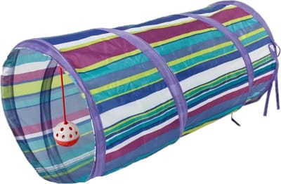 Nobleza Kattentunnel 90 cm - Speeltunnel voor Katten - Blauw