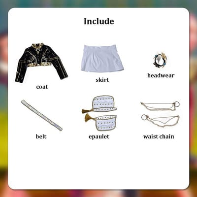 Rumi Zoey Mira Cosplay Cosplay Kostuum Pruik Meisjes Zwart Gouden Pak Kind Halloween Feest Rolspel Outfit Child 150 black