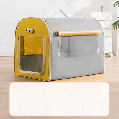 Schattige en Contrasterende Kleur Auto Tas voor Grote Honden  Shiba Inu  Corgi  Handig voor Uitgaan  Grote Ruimte  Hondenkennel  Hondentas  Huisdierbenodigdheden XS: 37 * 30 * 30cm