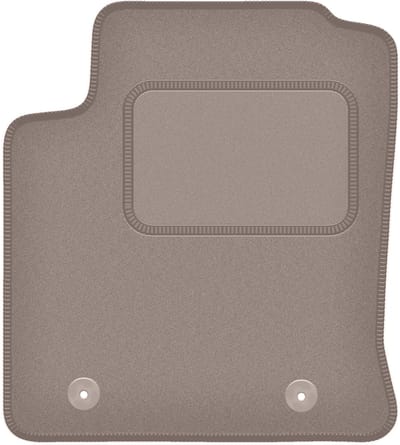 Beige bestuurdersmat voor: Ford Focus MK1 (vóór facelift) hatchback, sedan, stationwagen (1998-2001)