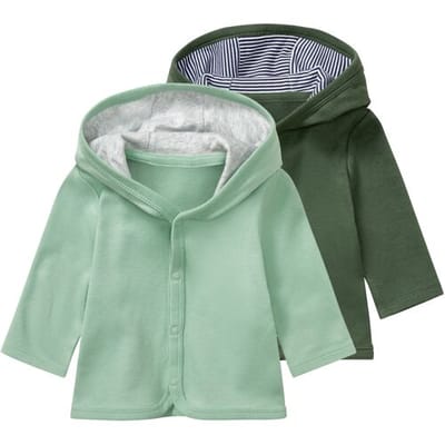 lupilu Baby jas (86/92, Groen/donkergroen)