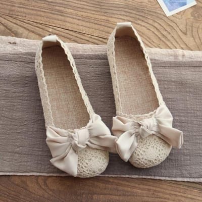 2025 Zomer gehaakte platte schoenen dames elegante ademende schoenen vrouw zachte mesh loafers dame casual enkelband platte schoenen vissersschoenen 35 gray