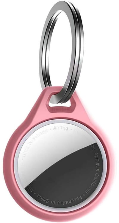 Itskins, Hoesje geschikt voor AirTag - AirCover Solid Series Versterkt, Paars