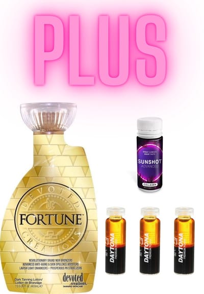 Devoted Creations Fortune 400 ml PLUS 1X Collagen Sunshot PLUS 3X Daytona Premium Power 6 ml