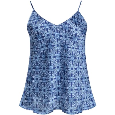 Satin Gevlochten Tanktop Dames Mat Fashion