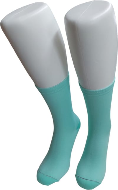 WeirdoSox - Compressie sokken - Kuit hoogte - Steunkousen voor vrouwen en mannen - 1 paar - Mint Groen 39/42 - Ideaal als compressiekousen hardlopen - compressiekousen vliegtuig