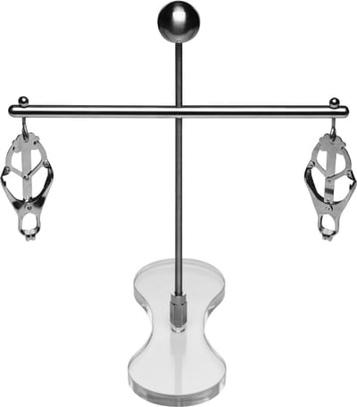 XR Brands - Tower of Pain Tepelklemmen - Zilver
