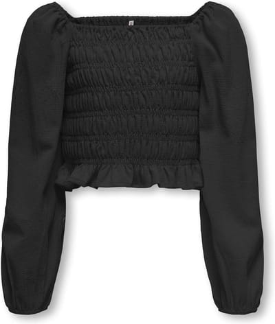 ONLY KOGHELENE PUFF SLEEVE TOP WVN Meisjes Top - Maat 164