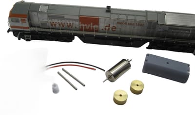micromotor TME001C TT motor ombouwset voor Mehano Blue Tiger II