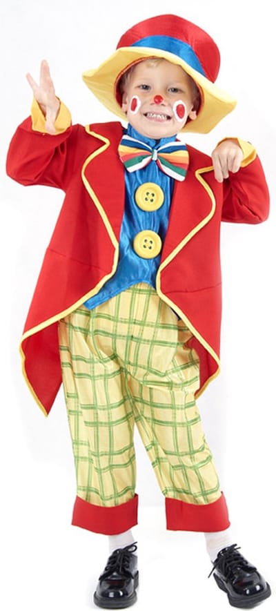 "Clownspak voor jongens - Kinderkostuums - 98/104"