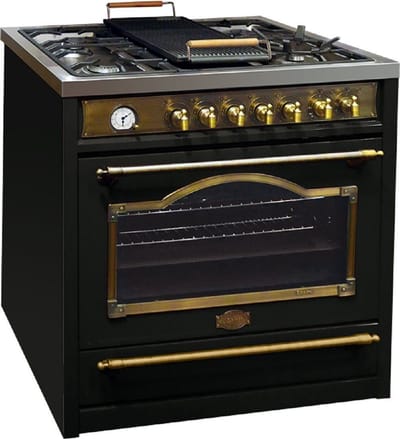 Kaiser - gasfornuis - HGE 93555 Em Retro Gasfornuis - Elektrische oven - 90 cm - Range Coocker