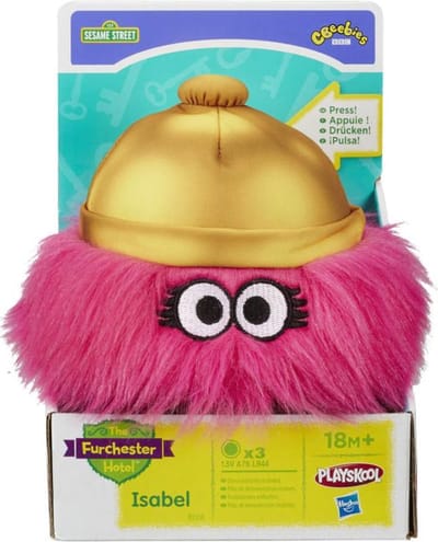Sesamstraat The Furchester Hotel Isabel Knuffel