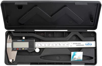 digitale schuifmaat 150 mm - schuifmeter - schuifpasser - meter - satra