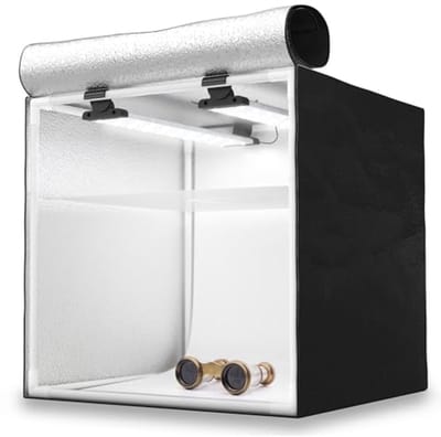Draagbare Fotostudio Softbox met LED-strips – 40x40x40cm – Perfect voor Productfotografie