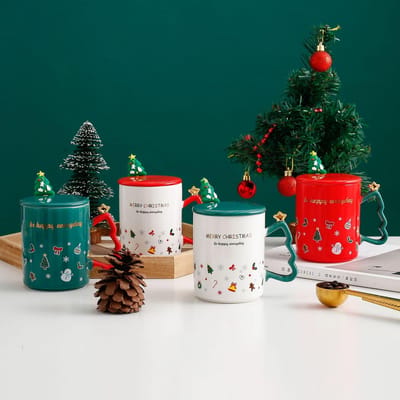 Creatieve Doodle Baby Uitdrukking Beker Herdenkingsbeker Beker Schattig Reliëf Handbeschilderde Keramische Beker Hoge Waarde Waterbeker 301-400ml white