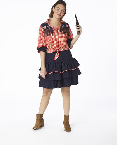 Kostuum Cowgirl Celeste - Maat 38