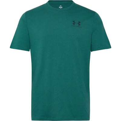Under Armour Heren Sportstyle Borstlogo T-Shirt (Groen)