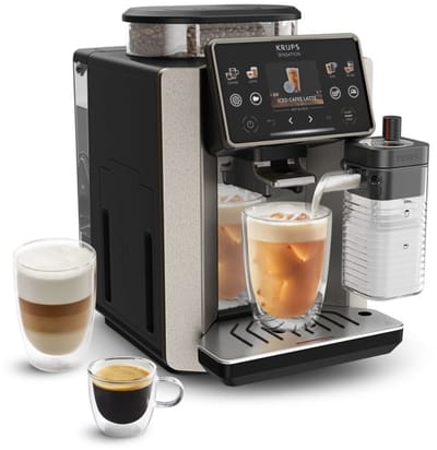 Krups Sensation Elite Milk EA917E - Volautomatische Espressomachine - Warme & koude recepten - 24 koffierecepten - Silver - Snel opgewarmd
