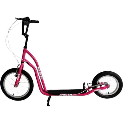 Trottinette Master Rebel 16-12 à Roues Gonflables - Rose
