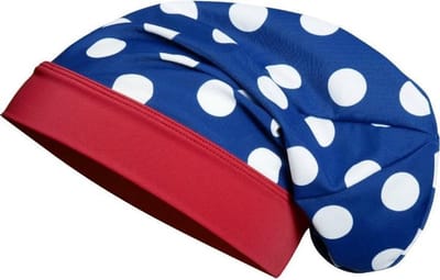 Playshoes zwem beanie zeepaardje blauw rood