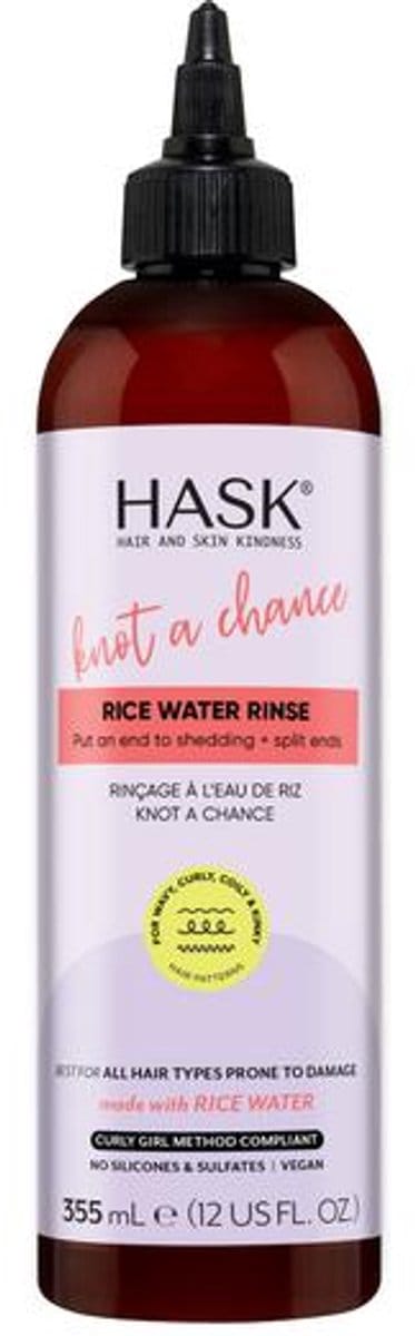Hask Texture Series Knot A Chance Rice Water Rinse 355ml