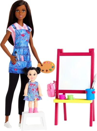 Barbie Kunstlerares en Speelset