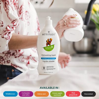ATTITUDE Afwasmiddel Wildflower Bundel - (2 x 700 ml) ECO - duurzaam