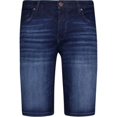 No Excess Short Denim Stretch Dirty Größe: 30 | Kurze Sporthosen Outlet | Herren | Blau