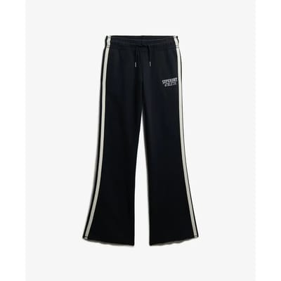Gestreepte dames flare joggingbroek Superdry Athletic